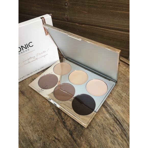 ICONIC LONDON Contour, Conceal + Highlight Multi Use Sculpting Palette 6 x 2g - Picture 2 of 5